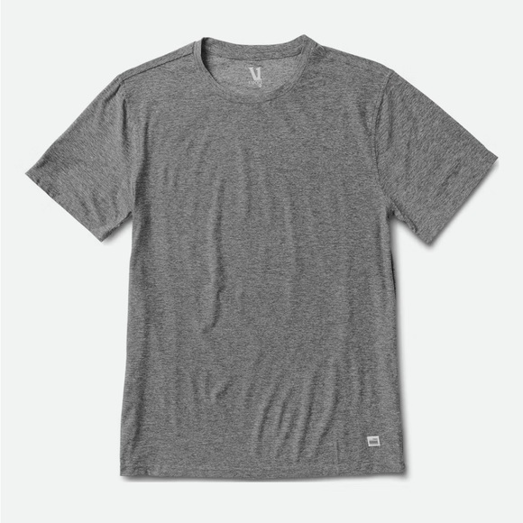 Vuori Other - Vuori Strato Tech Short Sleeve T-Shirt in Heather Gray Size Large
